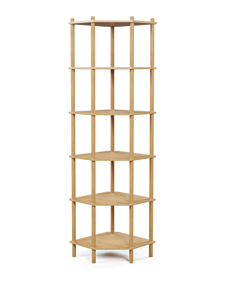 Runa 51x51cm Köşe Kitaplık