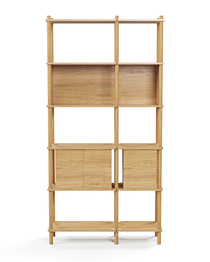 Runa 100x30cm İkili kitaplık M112