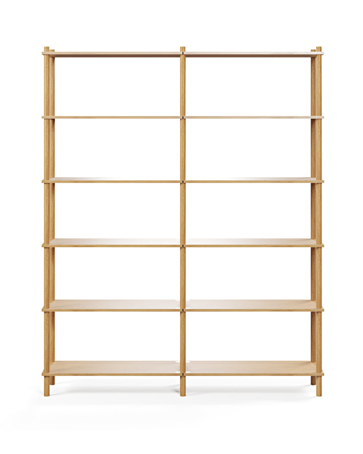 Runa 160x30cm ikili kitaplık