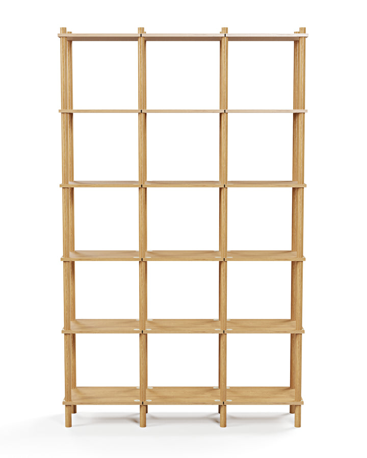 Runa 121x30cm Üçlü Kitaplık