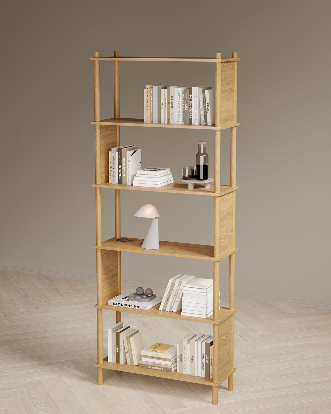 Runa 80x30cm Kitaplık M107