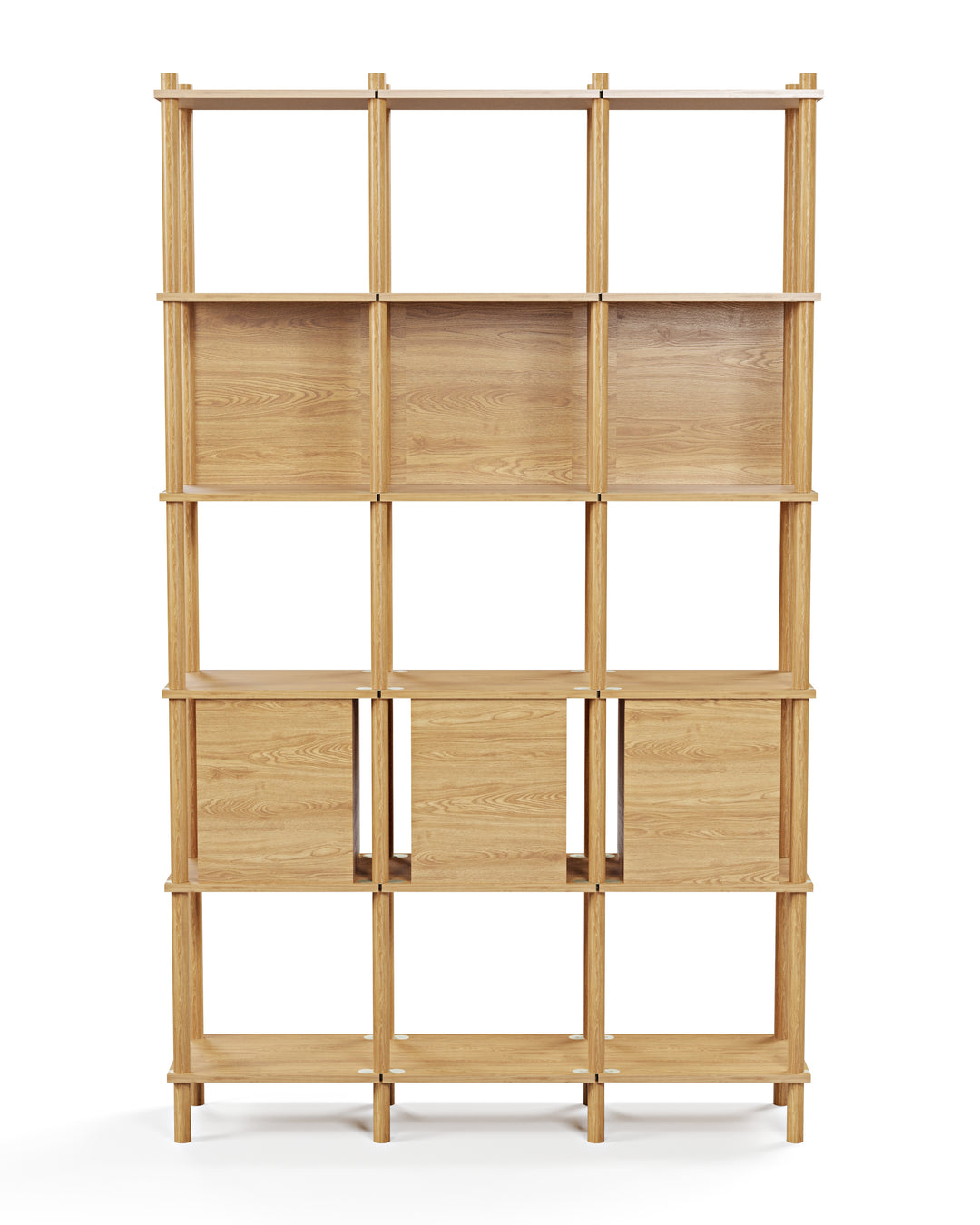 Runa 121x30cm Üçlü Kitaplık M111