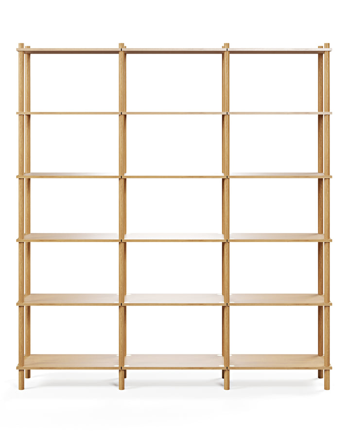 Runa 181x30cm üçlü kitaplık