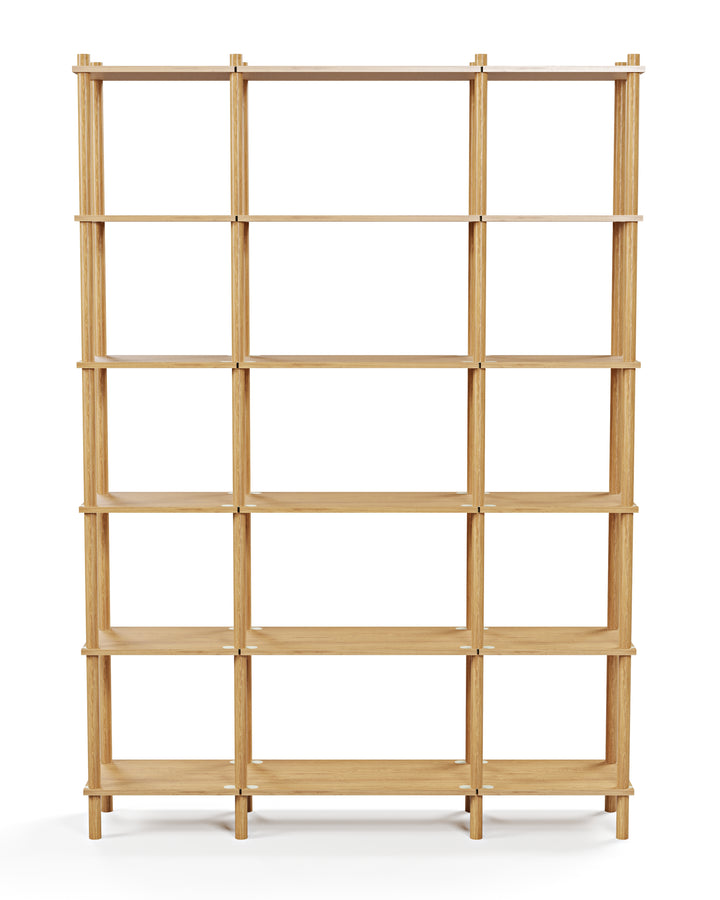 Runa 141x30cm Üçlü Kitaplık