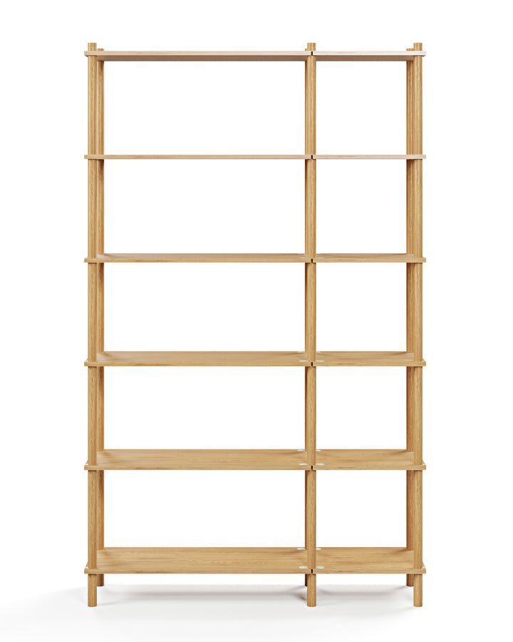 Runa 121x30cm İkili kitaplık M116