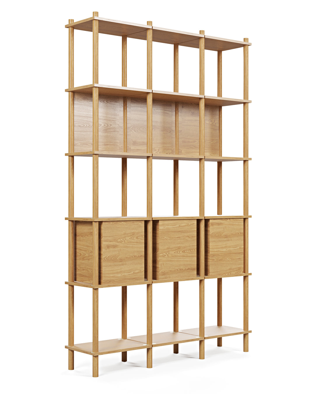 Runa 121x30cm Üçlü Kitaplık M111