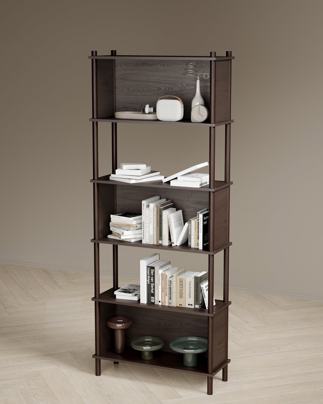 Runa 80x30cm Kitaplık M108