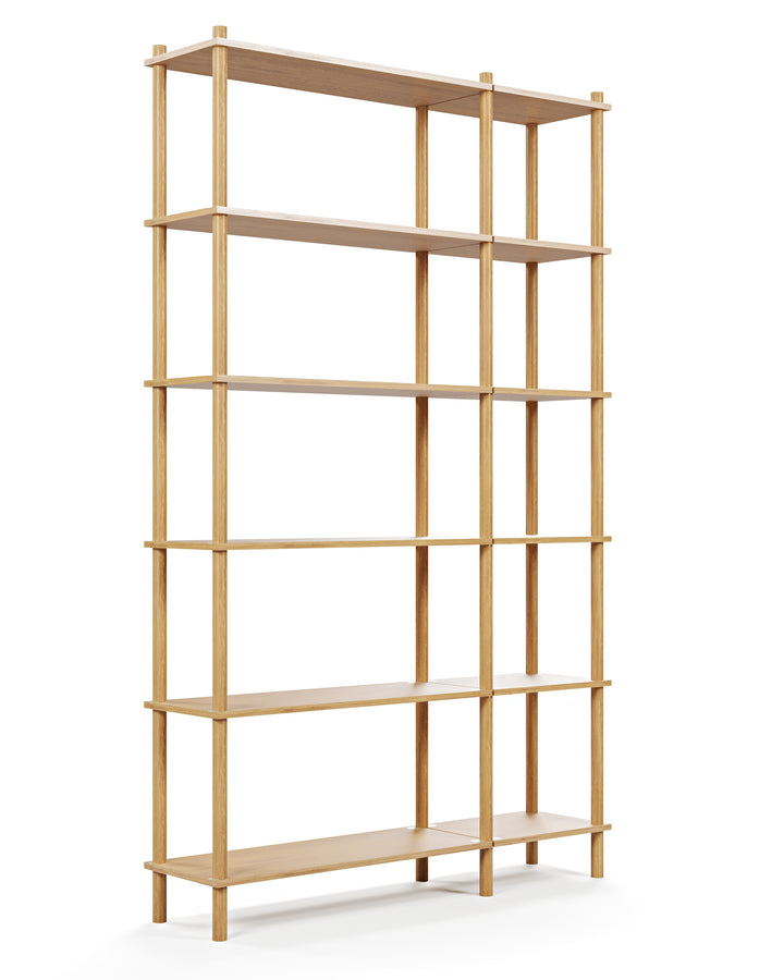 Runa 121x30cm İkili kitaplık M116