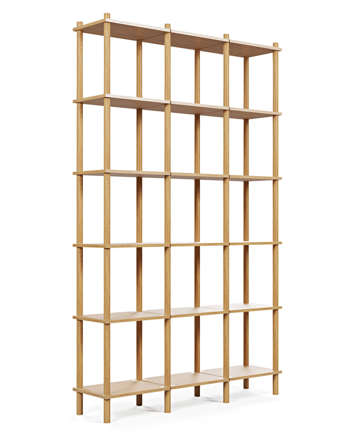 Runa 121x30cm Üçlü Kitaplık