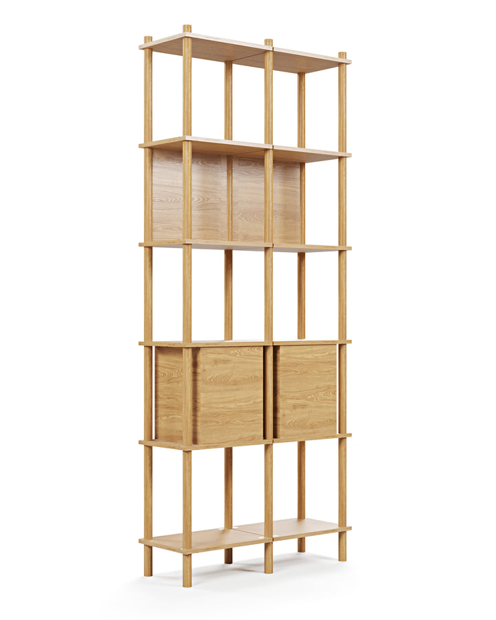 Runa 81x30cm İkili Kitaplık M110