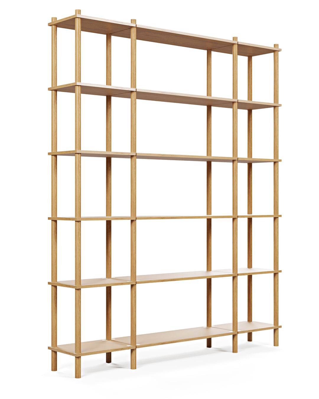 Runa 161x30 cm üçlü kitaplık