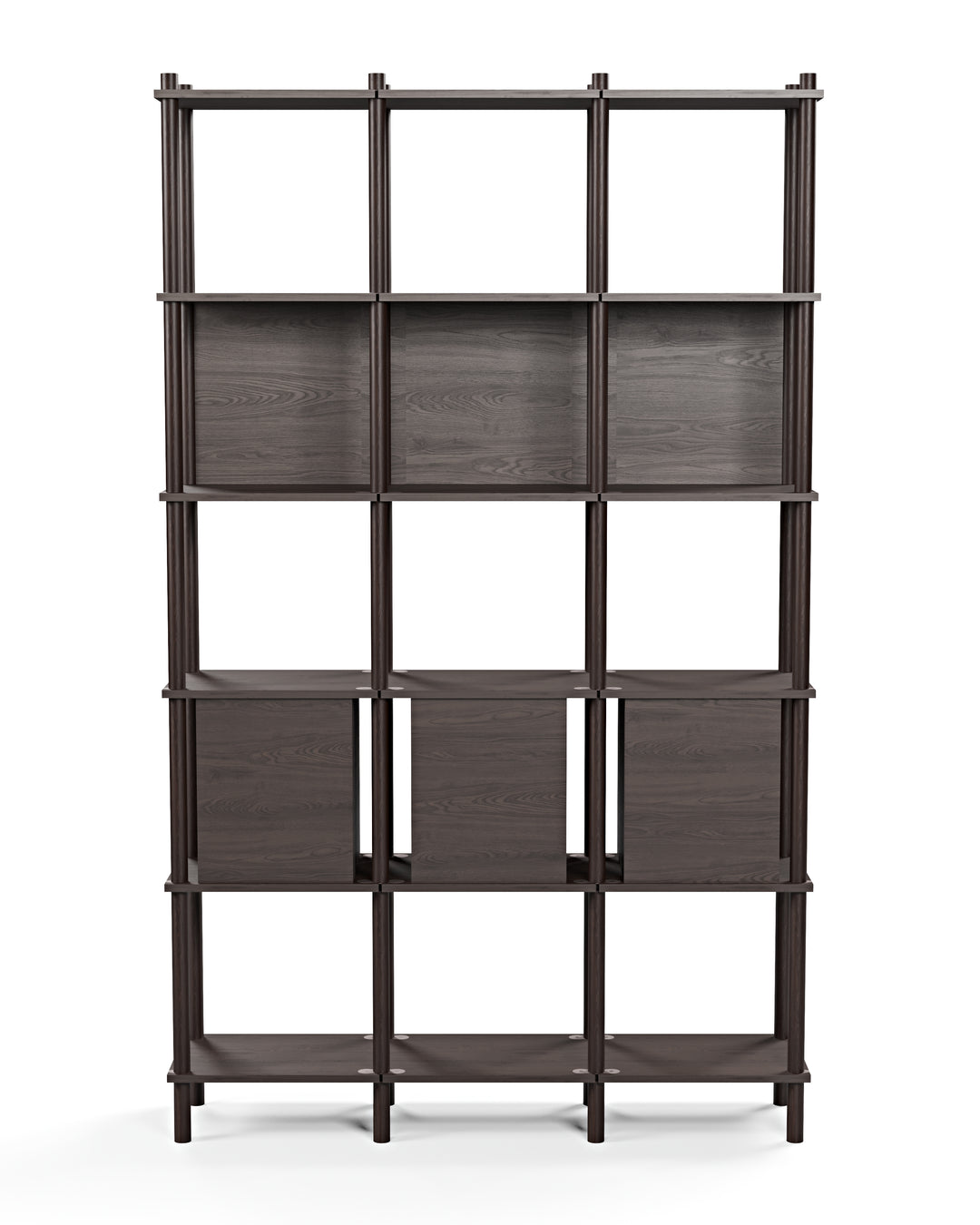 Runa 121x30cm Üçlü Kitaplık M111