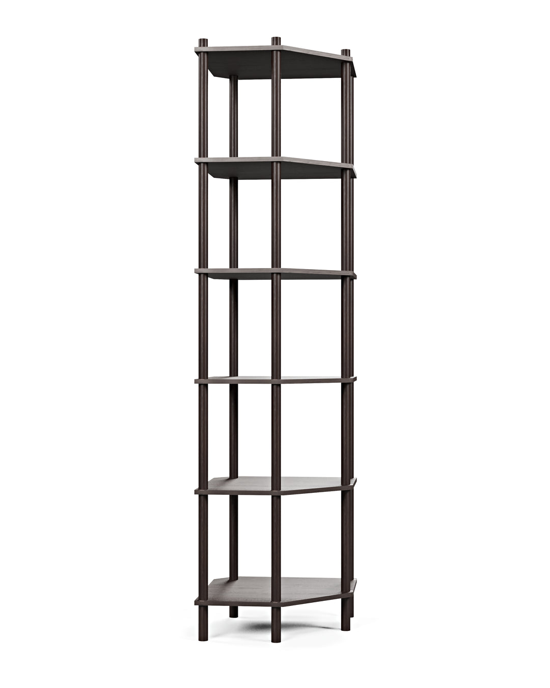 Runa 51x51cm Köşe Kitaplık