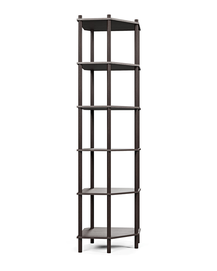 Runa 51x51cm Köşe Kitaplık