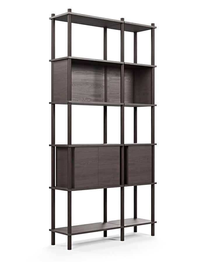 Runa 100x30cm İkili kitaplık M112