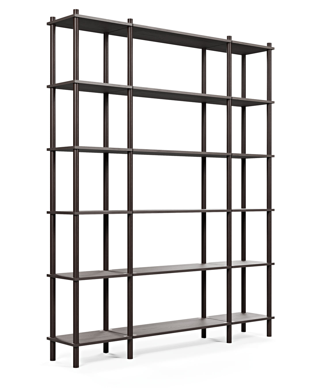 Runa 161x30 cm üçlü kitaplık