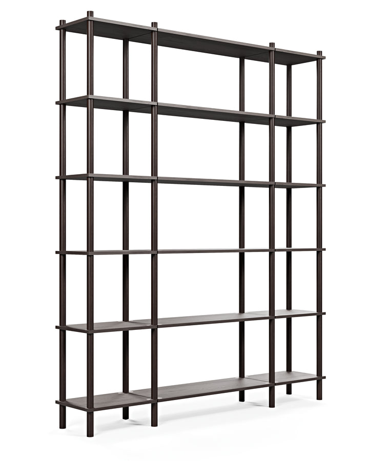 Runa 161x30 cm üçlü kitaplık