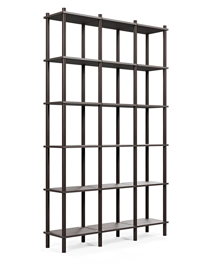 Runa 121x30cm Üçlü Kitaplık