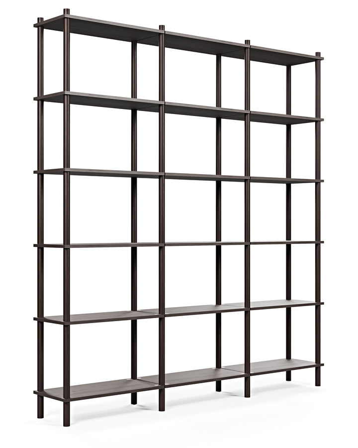 Runa 181x30cm üçlü kitaplık