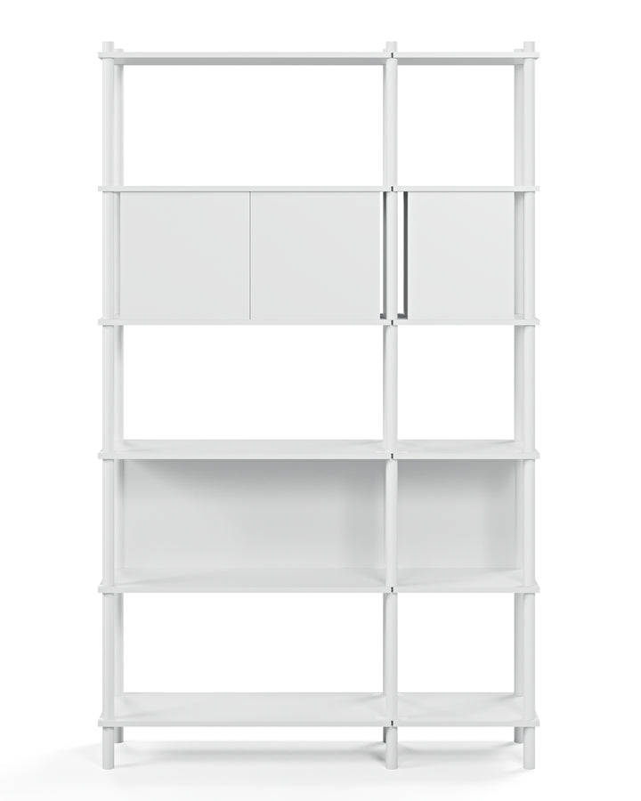 Runa 121x30cm İkili kitaplık M117