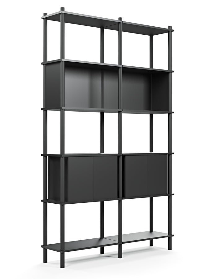 Runa 121x30cm İkili Kitaplık M113