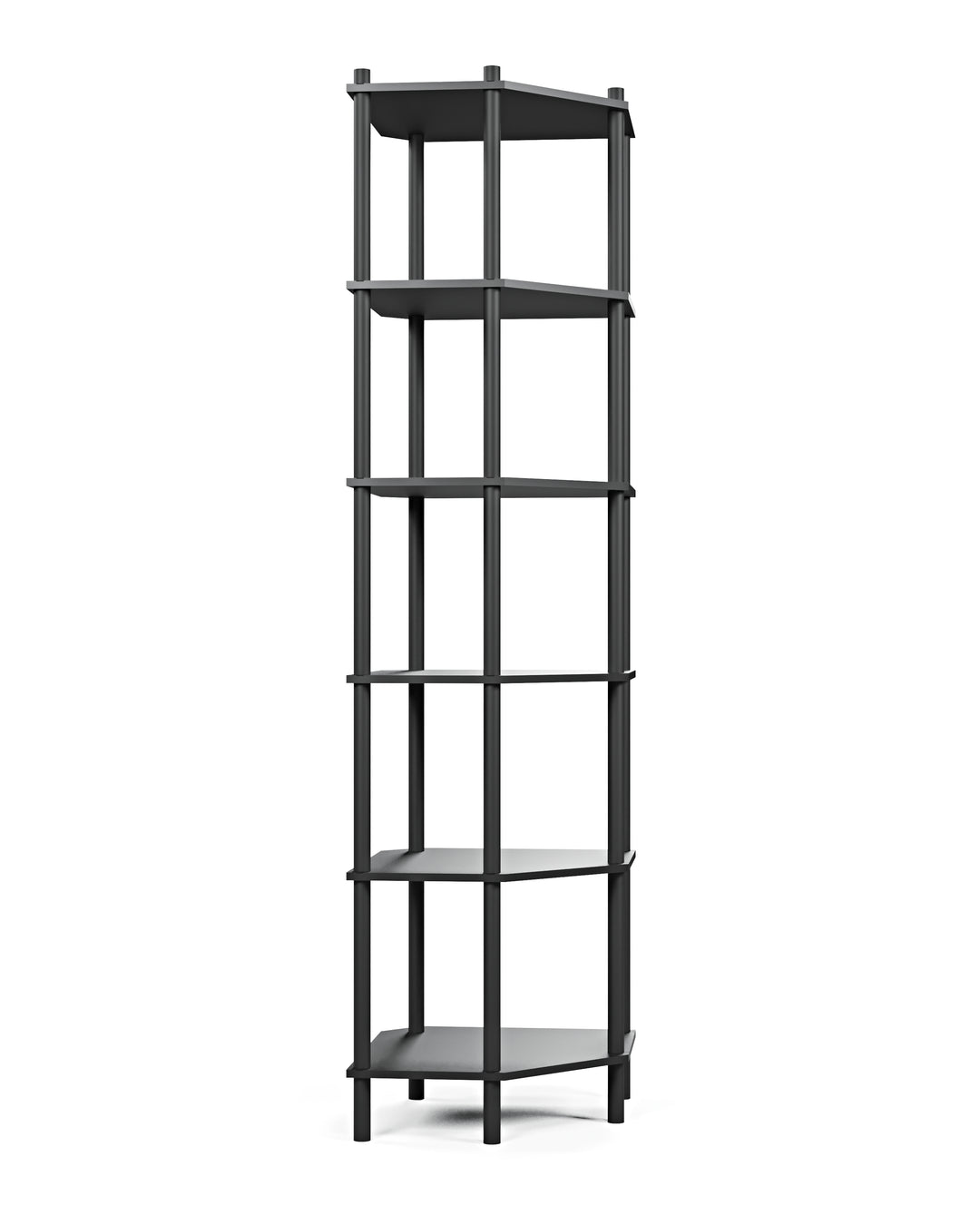 Runa 51x51cm Köşe Kitaplık